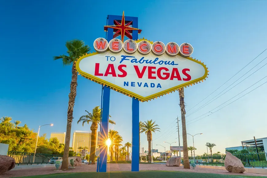 The Welcome to Fabulous Las Vegas sign in Las Vegas ; Courtesy of f11photo /Shutterstock