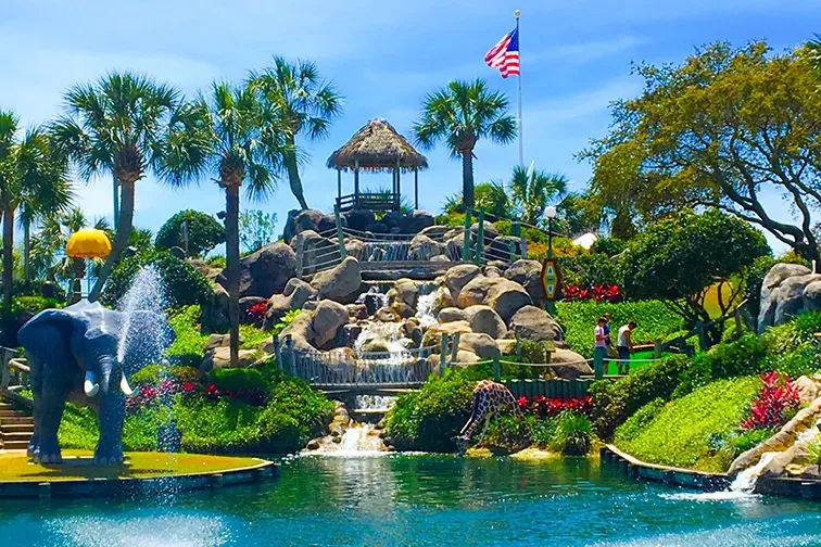 Coconut Creek Family Fun Park in Panama City Beach, Florida; Courtesy of Coconut Creek Family Fun Park