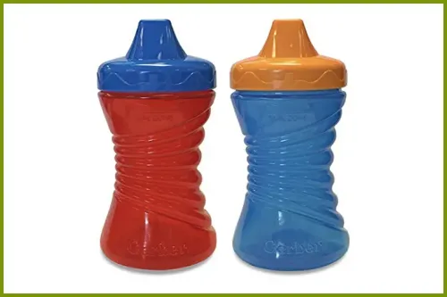 Fun Grips Hard Spout Sippy Cup by NUK Gerber; Courtesy Amazon