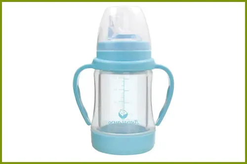 Green Sprouts Glass Sip’n Straw Cup; Courtesy Amazon