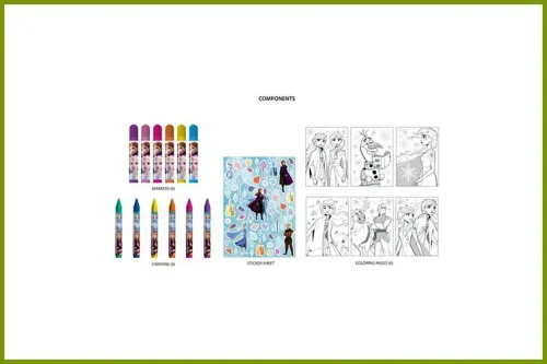 Frozen Activity Sheet; Courtesy of Walmart