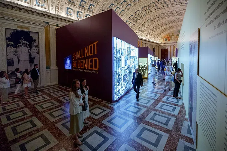 Shall Not be Denied: Women Fight for the Right to Vote at the Library on Congress in Washington, D.C.