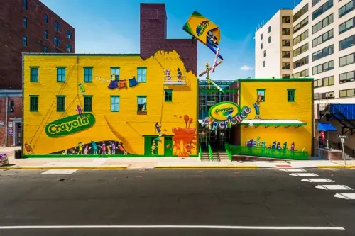 Crayola Experience Easton, Pennsylvania; Courtesy Crayola Experience