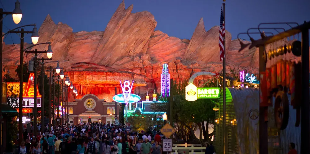 Cars Land at Disneyland