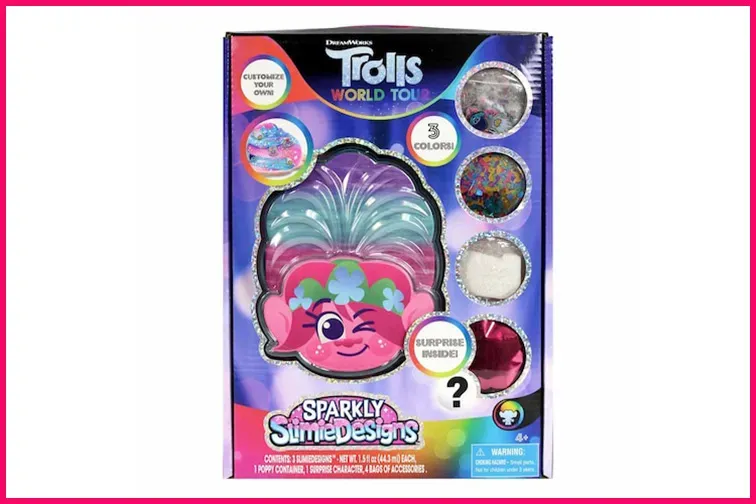 DreamWorks Trolls World Tour Sparkly SlimieDesigns; Courtesy Kohl's