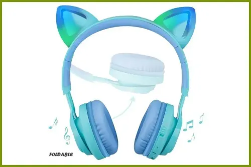Cat Ear Bluetooth Headphones