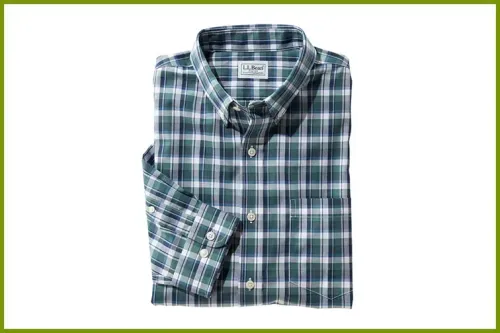 L.L. Bean men's shirt; Courtesy of L.L. Bean