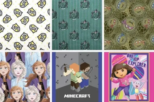 michaels fabric masks; Courtesy Michaels