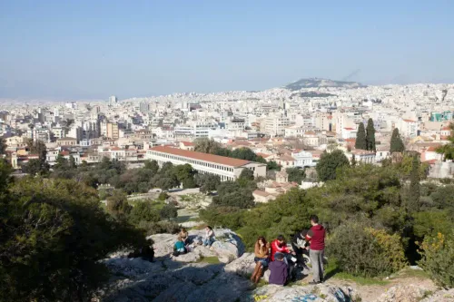 Athens city view