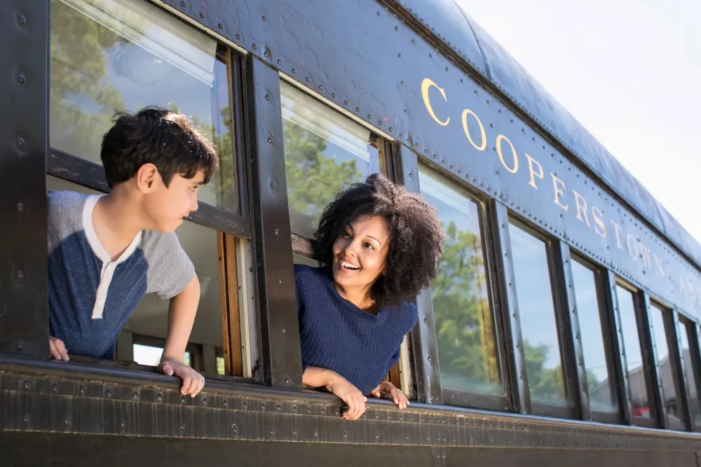 Train Ride in Cooperstown, NY