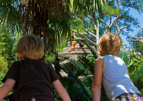 Children at Riverbanks Zoo in Lake Murray, SC