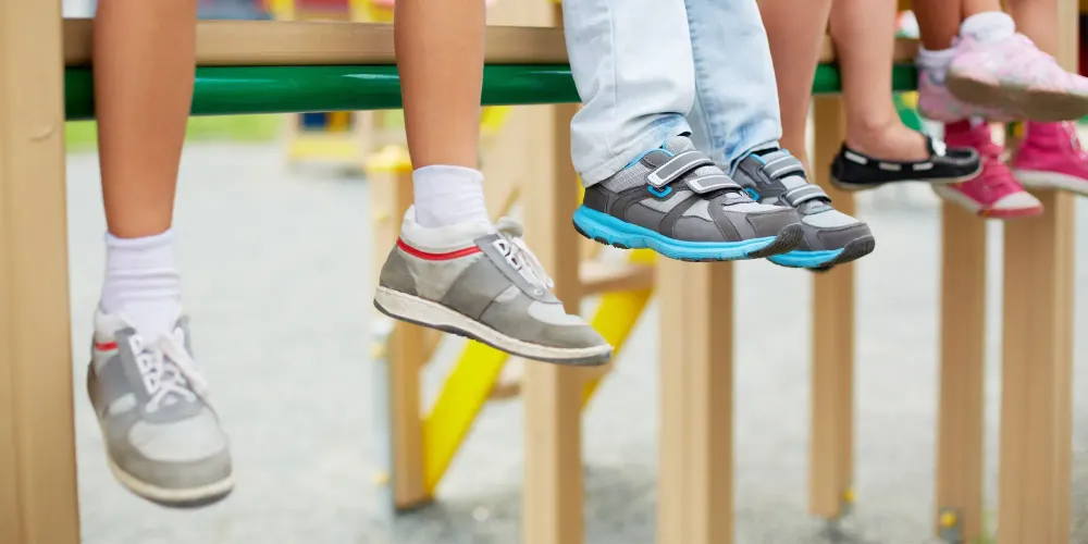 Kids Shoes; Courtesy of Pressmaster/Shutterstock.com
