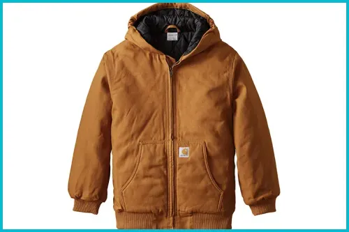 Carhartt Boys Active Taffeta Quilt Lined Jacket; Courtesy of Amazon