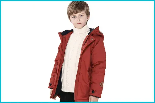 SOLOCOTE Heavyweight Winter Coat for Boys; Courtesy of Amazon