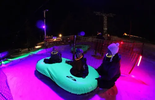 Cosmic Tubing at Mt. Hood Ski Bowl in Government Camp, OR