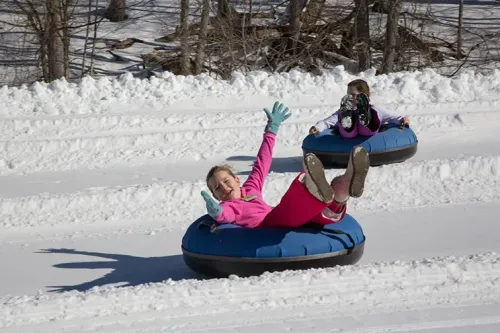 Snowtubing at Omni Homestead Resort in Virginia 