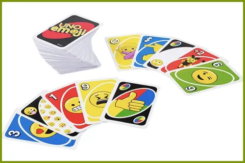 Mattel Games Uno Emoji Card Game; Courtesy of Amazon