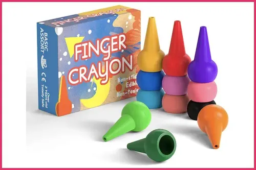 Finger Crayons ; Courtesy of Amazon