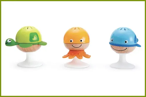 Hape Baby Animal Toy Rattles; Courtesy of Amazon
