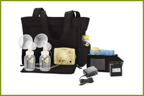 Medela Double Pump in Style Advanced with Tote ; Courtesy Amazon