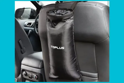 Toplus Car Trash Bag; Courtesy of Amazon