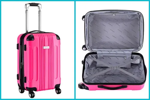 Goplus Carry On Kids Luggage; Courtesy of Amazon