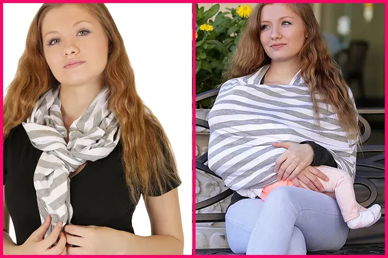 Nursing Cover Scarf; Courtesy of Amazon