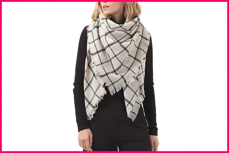 Tablecloth scarf; Courtesy of Amazon