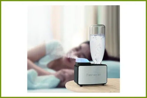 Elechomes Ultrasonic Mini Cool Mist Humidifier ; Courtesy Amazon