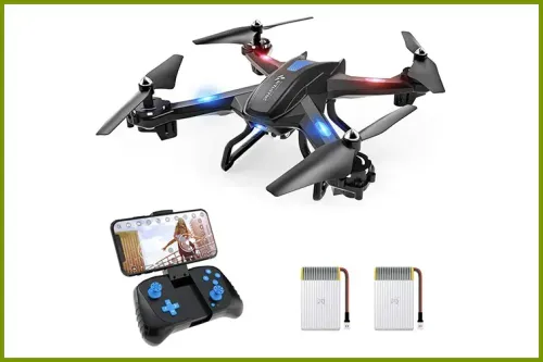 SNAPTAIN S5C Wi-Fi FPV Drone with 720p HD Camera; Courtesy Amazon