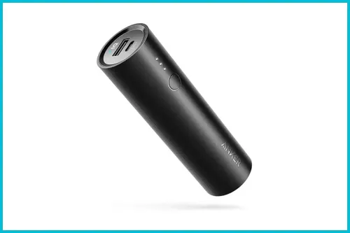 ANKER Powercore 5000mAh External Battery; Courtesy of Amazon