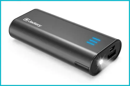 Jackery 6000mAh Pocket Portable Charger Bar; Courtesy of Amazon