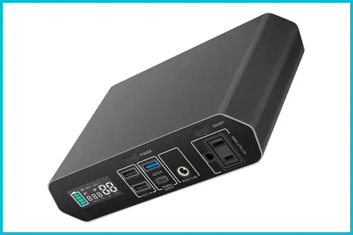 Portable Laptop Charger 60000mWh; Courtesy of Amazon