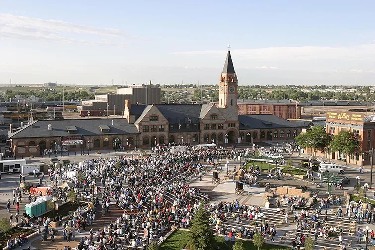 pancake breakfast in Cheyenne; Courtesy cheyenne.org 