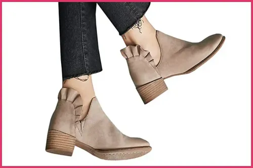 Fashare Women's Cutout Booties; Courtesy of Amazon