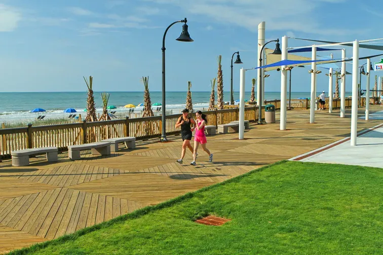 Myrtle Beach, South Carolina boardwalk; Courtesy of Myrtle Beach CVB
