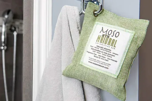 The Moso Natural Air Purifying Bag; Courtesy of Amazon