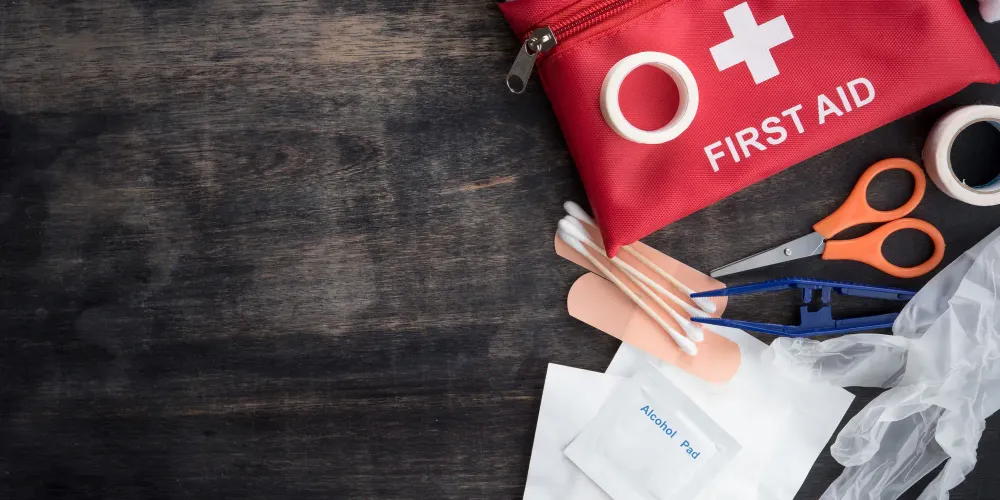 First Aid; Courtesy of showcake/Shutterstock.com