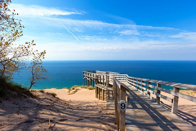 Sleeping Bear Dunes National Lakeshore, Michigan; Courtesy Craig Sterken/Shutterstock