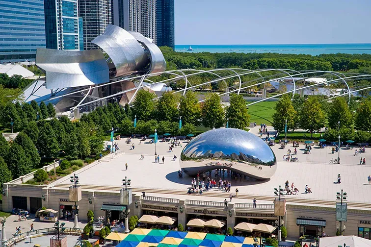Explore an Urban Oasis at Millennium Park ; Courtesy of Choose Chicago
