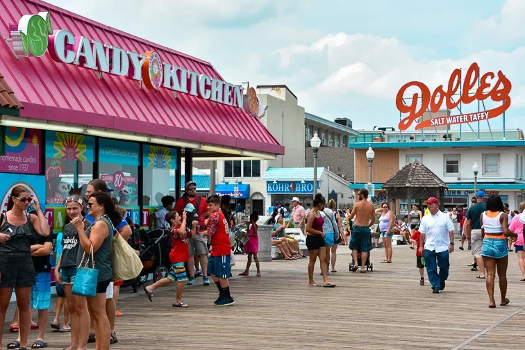 Boardwalk at Rehoboth Beach in Delaware; Courtesy of Ritu Manoj Jethani