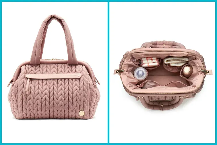 Happ Paige Carryall Dusty Rose; Courtesy Happ Paige