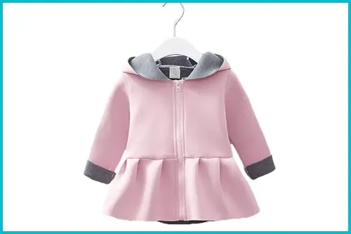 XARAZA Toddler Girls Fall Jacket; Courtesy of Amazon
