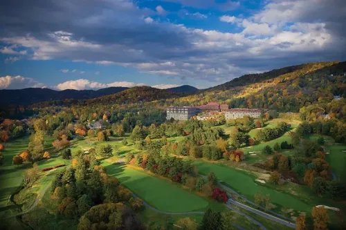 The Omni Grove Park Inn in Asheville, North Carolina 