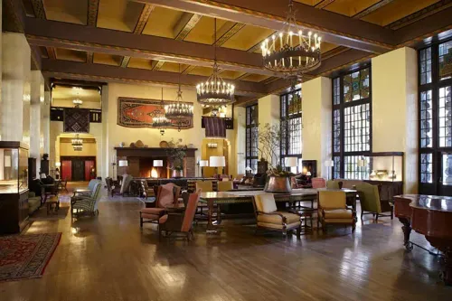 The Ahwahnee in Yosemite National Park, California