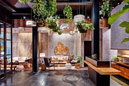 1 Hotel Central Park lobby; Courtesy of 1 Hotel Central Park