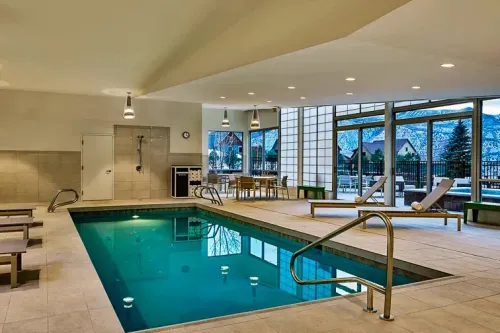 Element Basalt Aspen indoor pool; Courtesy of Element Basalt Aspen