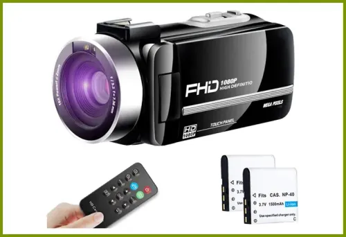 Besungo Ultra HD Camcorder; Courtesy of Amazon