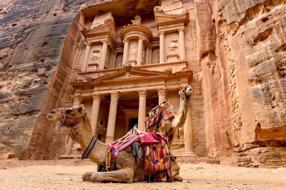 Al Khazneh (The Treasury) at Petra, Jordan