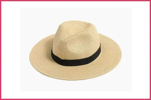 JCrew Packable Straw Hat